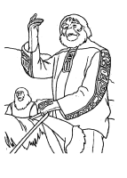 A coloring page of planet of the apes
